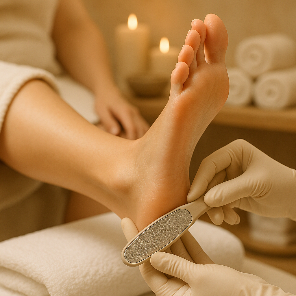 pedicure-professionale-rimozione-calli-con-raspino-estetista